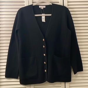 JCrew Giselle V Neck Sweater Blazer - XXS - NWT